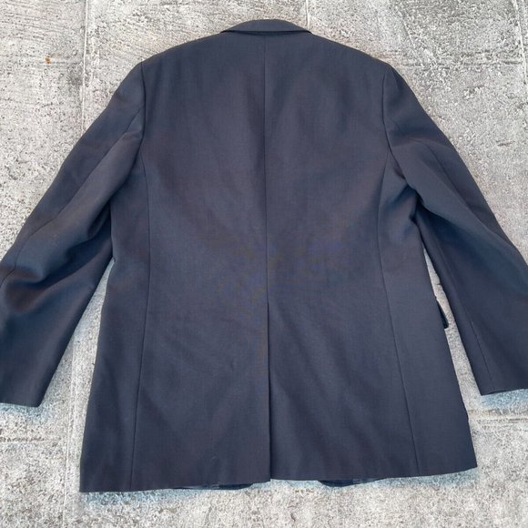 Brookford Classic Men Blazer Sport Coat Two Button Handcrafted in USA Size 46XL - Picture 5 of 10